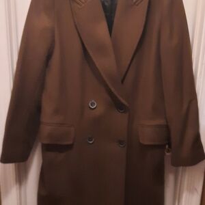 Zara Brown Pea Coat